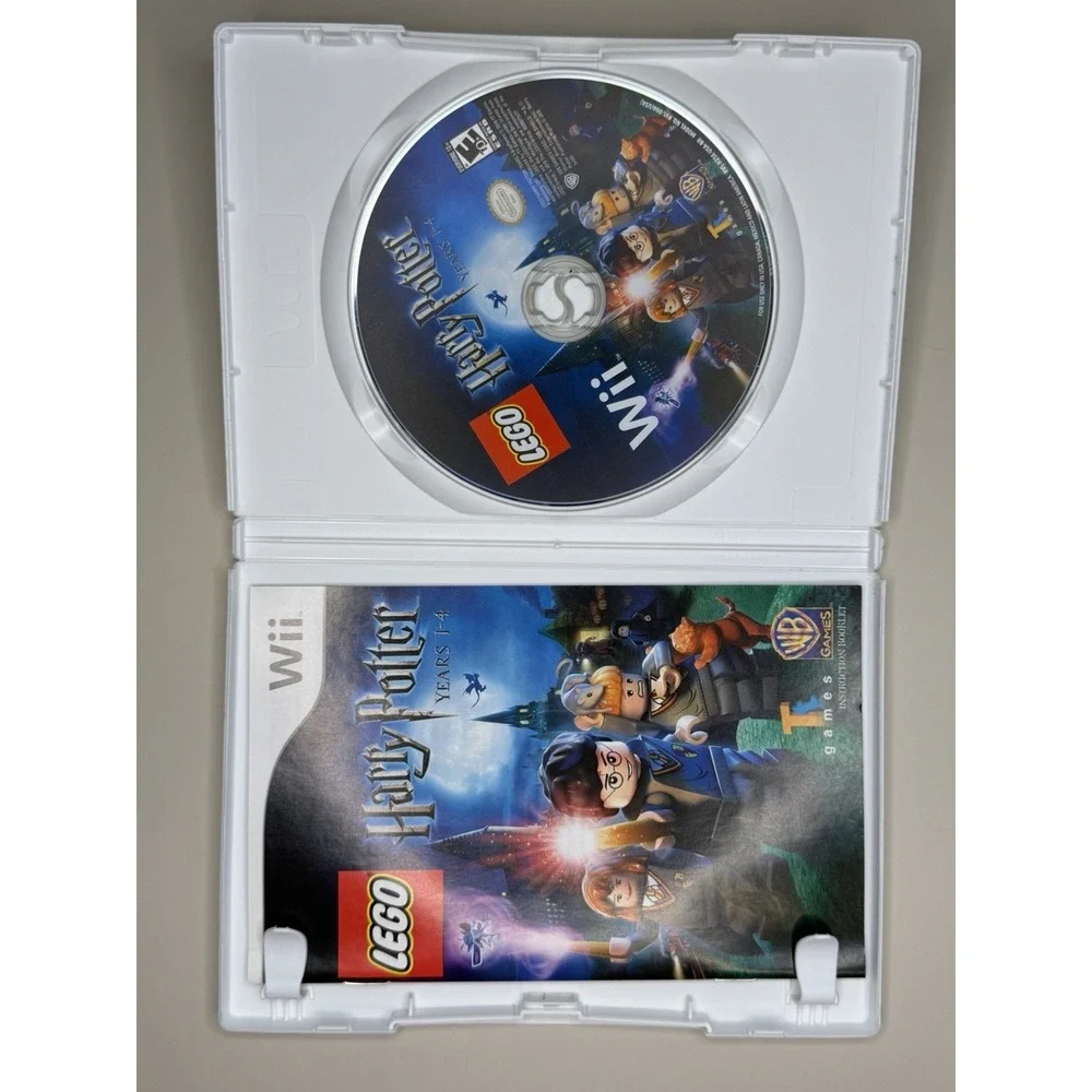Harry Potter Years 1-4 Nintendo Wii Complete With Manual